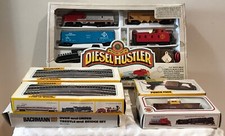Vintage Bachmann Diesel Hustler Electric Train Set HO Scale 40-101 W/EXTRAS