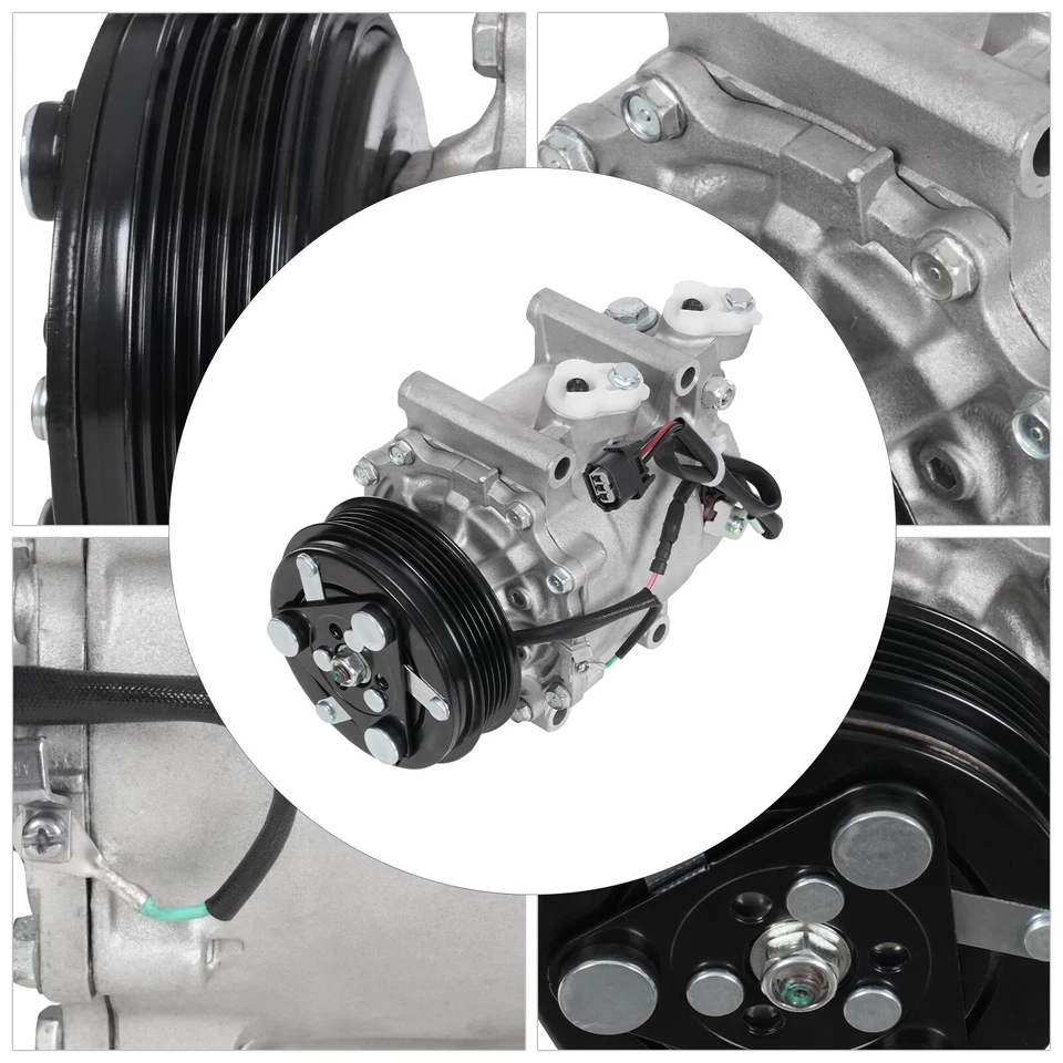 A/C Compressor For 2011-2015 Honda CR-Z 1.5L/2010-2014 Honda Insight 1.3L Foto 2 de 4