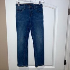 Tommy Hilfiger Boy  s Denim Straight Leg Blue Jeans. Button /Zip Closure. Size 10