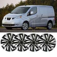 4 15 Wheel Covers Hub Caps Full Rim Hubs For 2013-2020 Nissan Nv200 Cargo Van