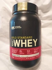 Optimum Nutrition Gold Standard 100% Whey, Cookies & Cream, 1.85lb, 27 servings