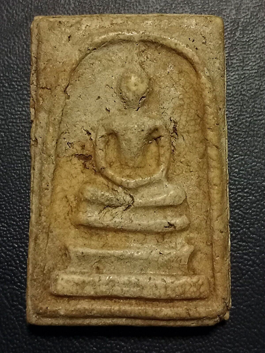 Thai Amulet Phra Somdej Phim Wat Rakang lacquered and gilded Rare Holy gift - Picture 16 of 20