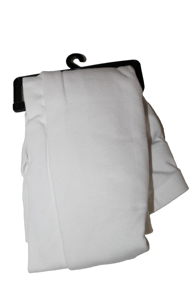 No Nonsense Women's Cotton White No Show Capri Leggings Medium - Large - Image 4 of 4