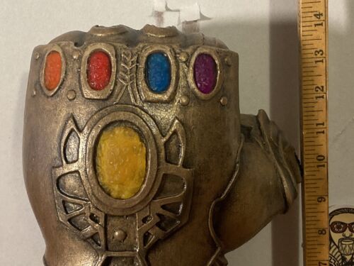 Rubie's Marvel Avengers Endgame 15" ADULT Foam Latex Infinity Gauntlet & GLOVE - Picture 2 of 11