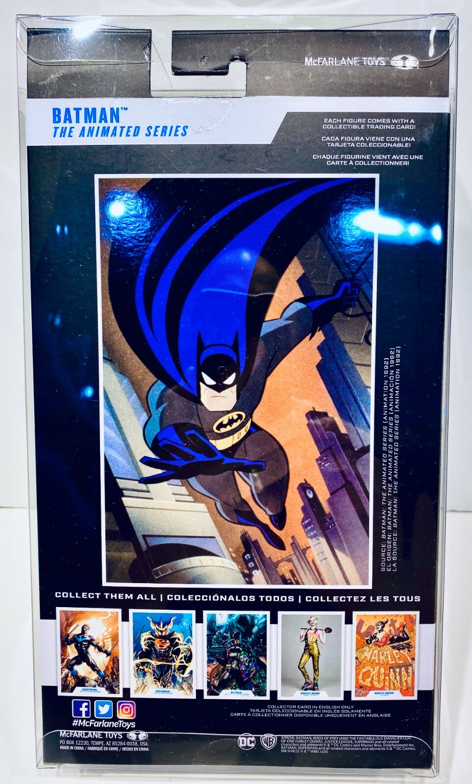 50 Box Protectors For Black / Blue Box DC Multiverse Action Figures  READ!   