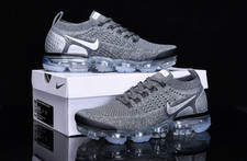 Nike Air VaporMax Flyknit 3 Grey Air Cushion ...