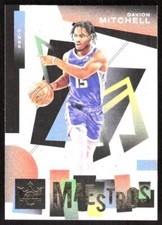 2021-22 3560E Panini COURT KINGS MAESTROS Davion Mitchell Sacramento Kings #20