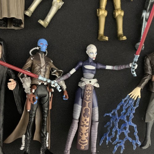 Star Wars The Clone Wars Animated Action Figure Bundle Ahsoka Anakin Yoda Asajj - Picture 15 of 16