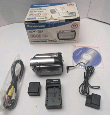 Panasonic SDR-H40P Silver Digital Video Camcorder Charger 40GB HDD