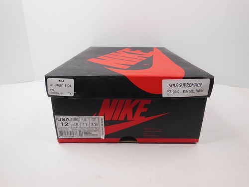 Air Jordan 1 Retro High OG Chicago 2015 - Taglia 12 - 555088 101 - Foto 14 di 16