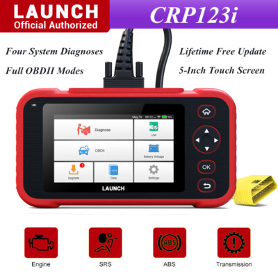 LAUNCH CRP123I Car OBD2 Scanner Code Reader Check Engine ABS SRS Diagnostic Tool