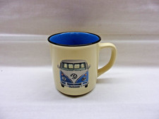 VW Bulli Kaffeetasse TASSE VOLKSWAGEN VW BUS BULLY KULT BLAU BEIGE