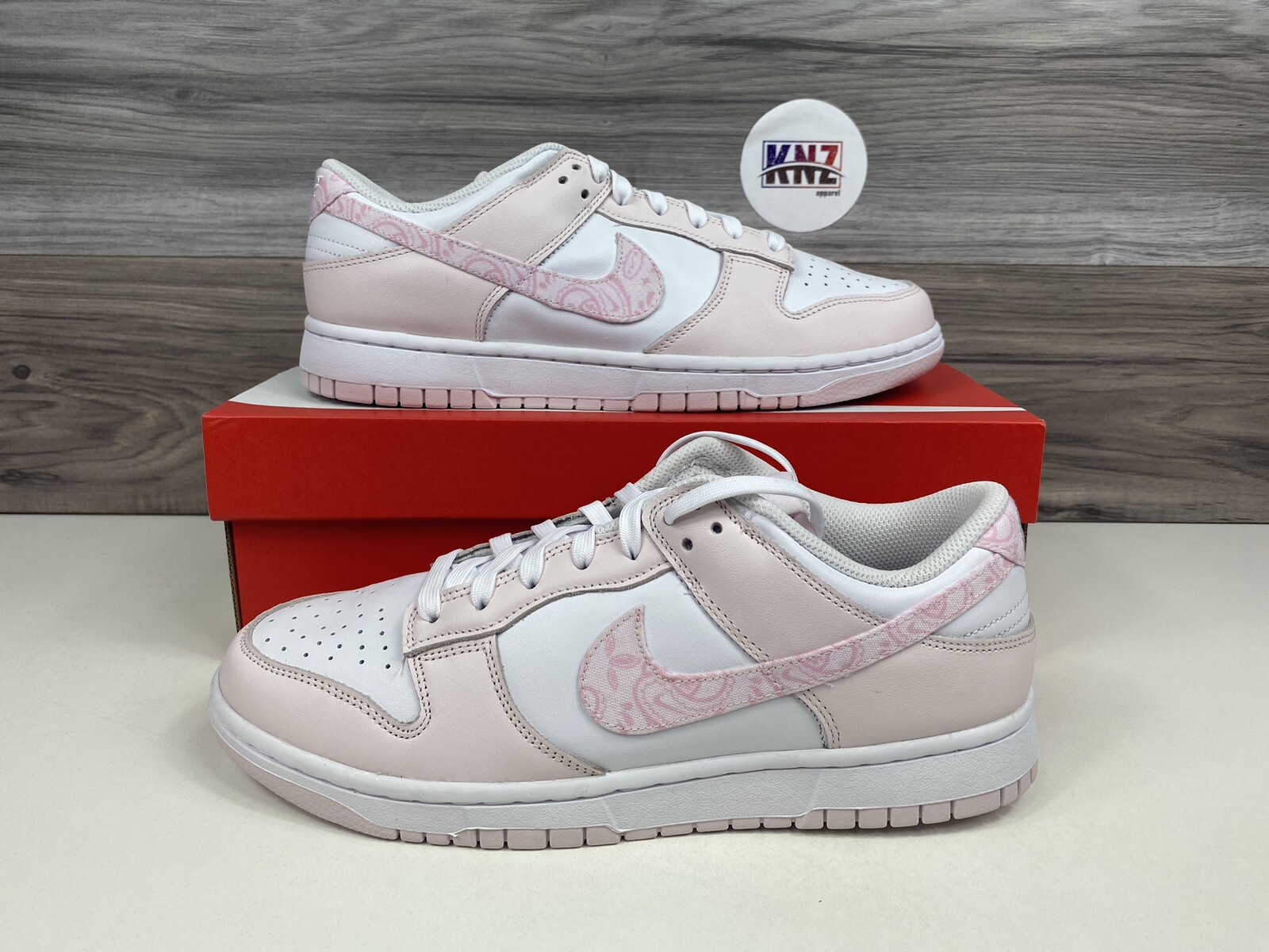 paisley dunk pink