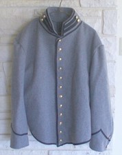 Confederate Cavalry Shell Jacket,Gray/Black,Civil War