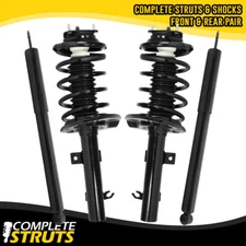 2006-2011 Ford Focus Front Quick Complete Strut & Rear Shock Absorber Bundle