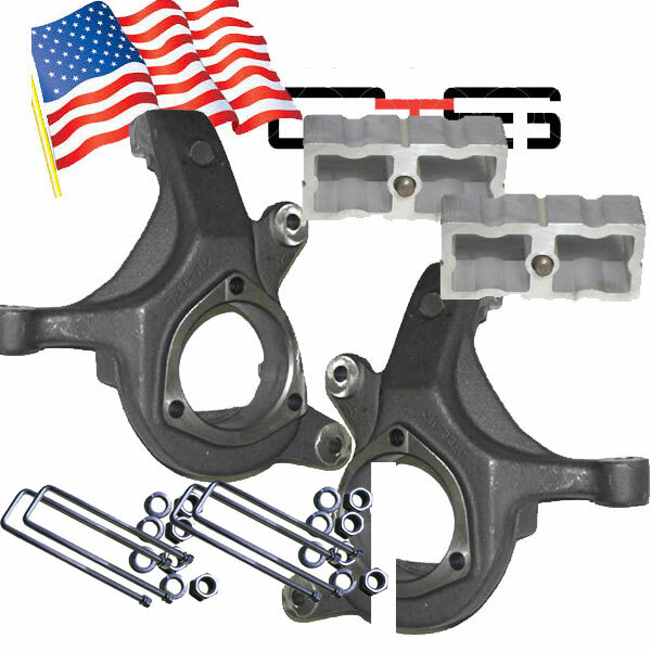 Silverado Lift Spindles 3" 20072015 Chevy 1500 & SUV 2wd & 3" Lift