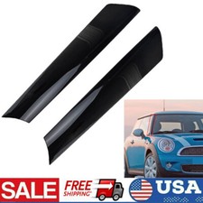 1 Pair Front Windshield Post Trim A-pillar Cover For Mini Cooper R50 R52 R53