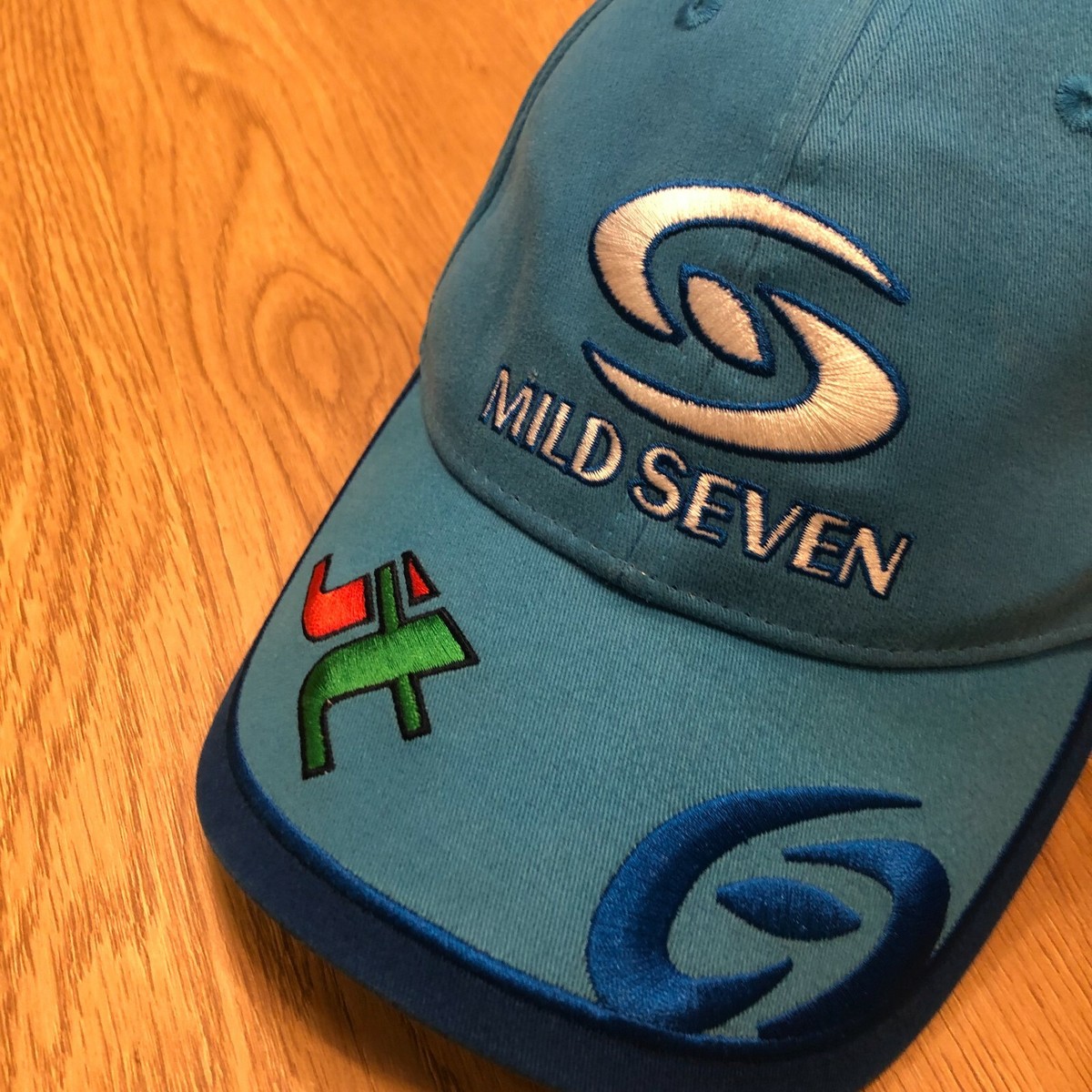 Casquette Vintage Renault F1 Team Mild Seven – Jarno Trulli, Coton, Bleue