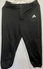 ADIDAS Youth Black Aeroready Baseball Pants SZ Small Sports Athletics Gear