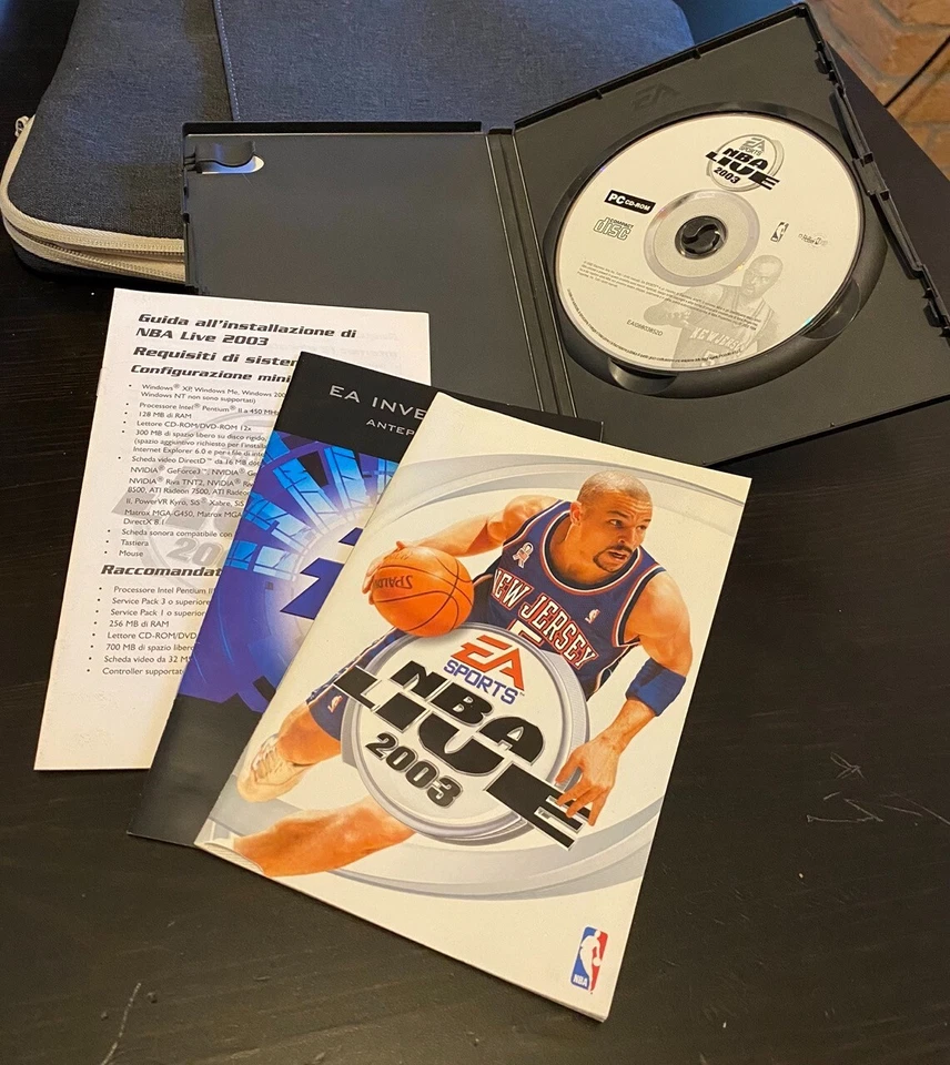 NBA live 2003 ea sport basket  ITALIANO pc  - Immagine 3 di 3