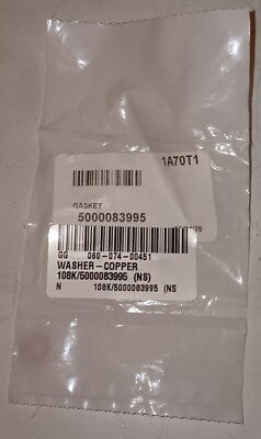 #ad 5000083995 Union Gasket Copper Washer New Old Stock from Shop $9.99