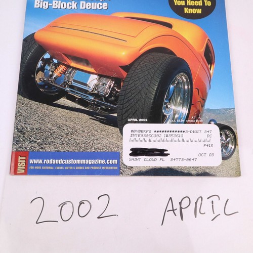 Rod & Custom Overdrive For Your Hot Rod Zoops Coupe April 2002 Volume 36 #4 - Picture 4 of 4