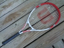NEW WILSON FEDERER OVERSIZE TENNIS RACKET - 4 3/8" GRIP - 110 sq. in.