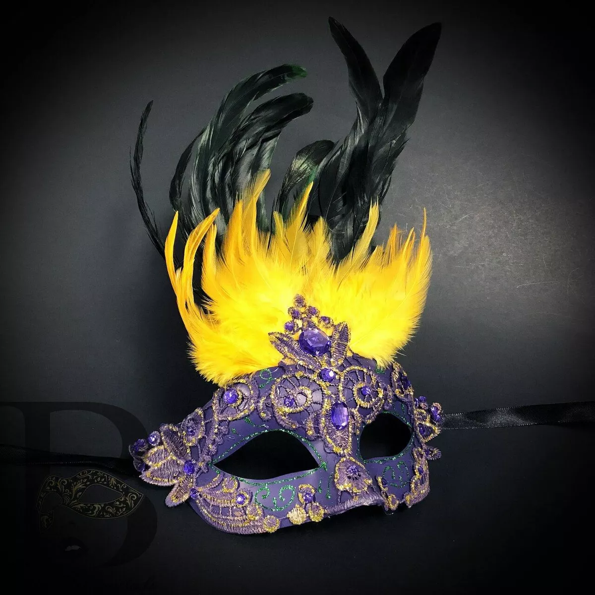 Modern Mardi Gras Masquerade Mask for Carnival Parade Halloween Masquerade Masks