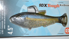 z-man zman shadtron 4.5" line-through top hook swimbait slow sink threadfin shad