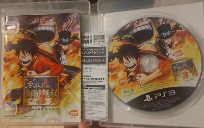 One Piece Kaizoku Musou 3 Porate Warrior PS3 Japan import BLJM