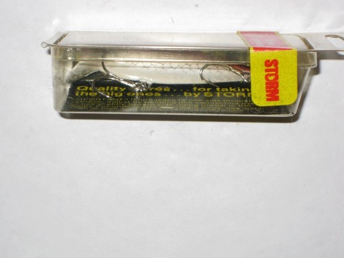 Storm ThinFin Shiner Minnow M5 Red Scale Rare Old NIB USA Crankbait Fishing Lure - Picture 4 of 6