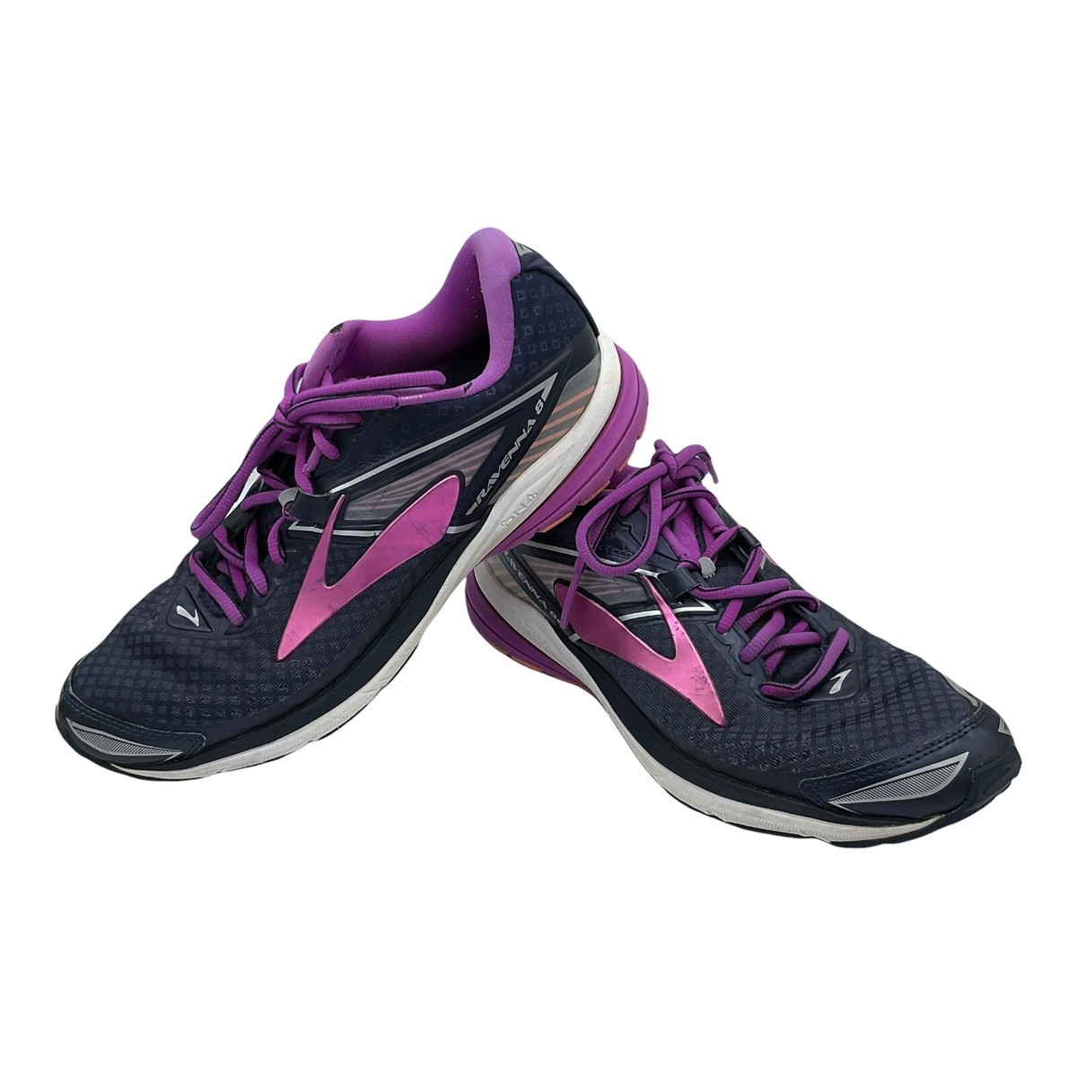 Brooks Ravenna Women's SZ Blue Purple Gray Running Shoes Sneakers  Trainer