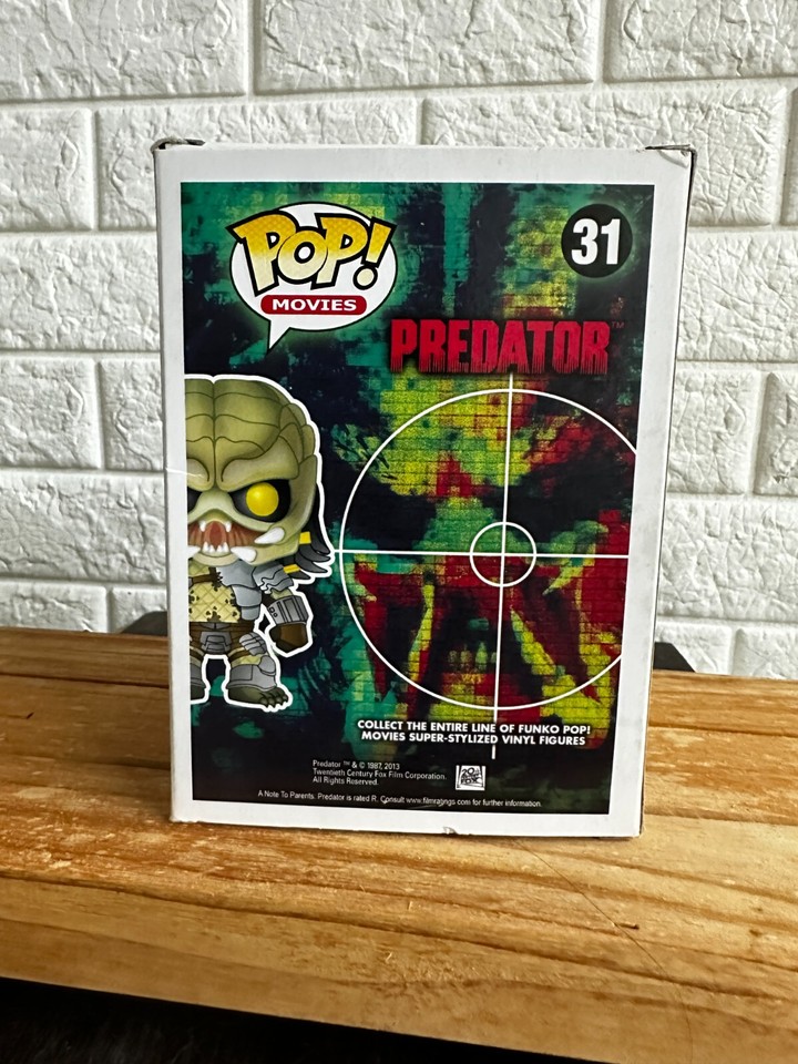 Funko Pop! Predator #31 Predator (Translucent) Gemini exclusive | eBay