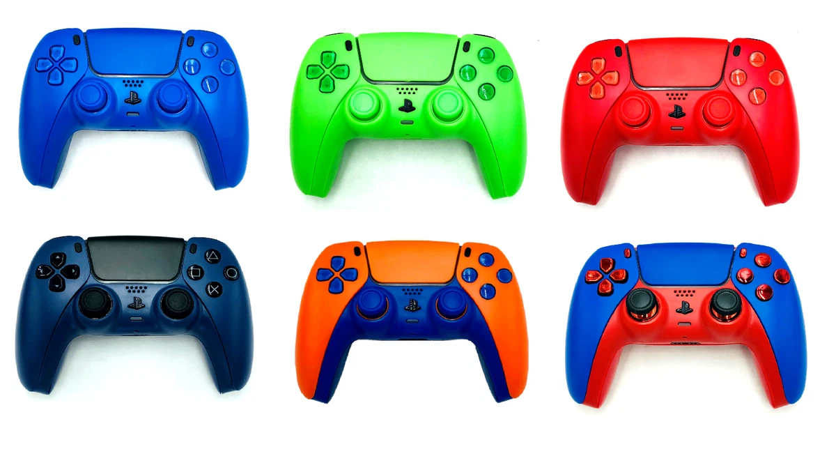 Manette PS5 custom Olaf Palettes Sans