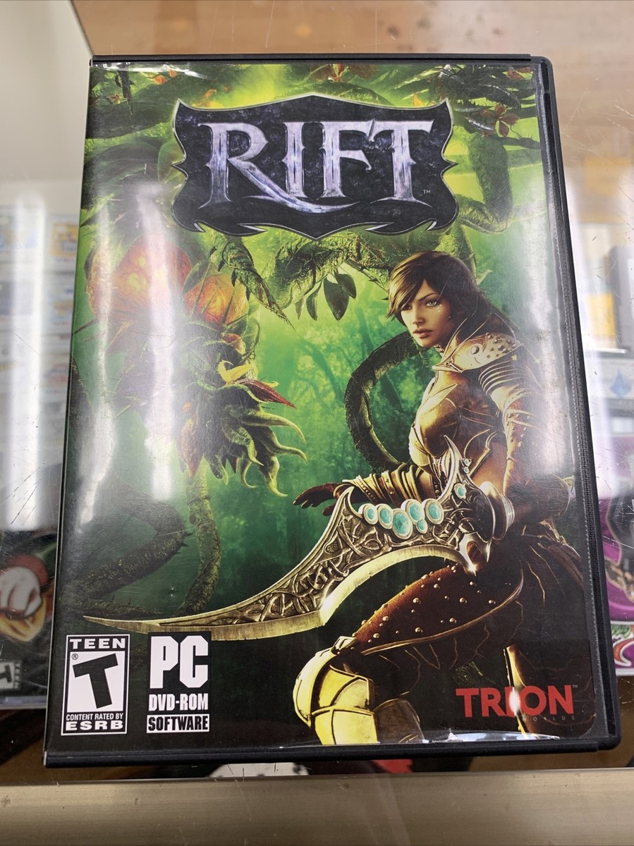 Rift PC DVD-ROM Video Game With Map No Cd Key