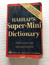 Harrap's Super Mini Pocket French - English Dictionary
