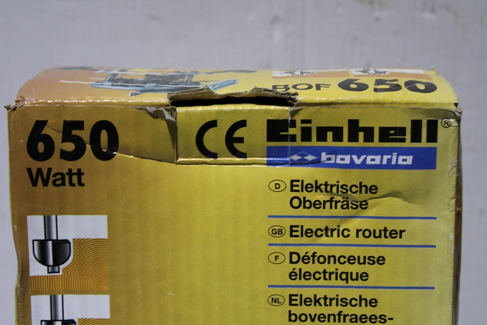 Oberfräse Einhell Bavaria BOF 650 - Bild 4 von 4