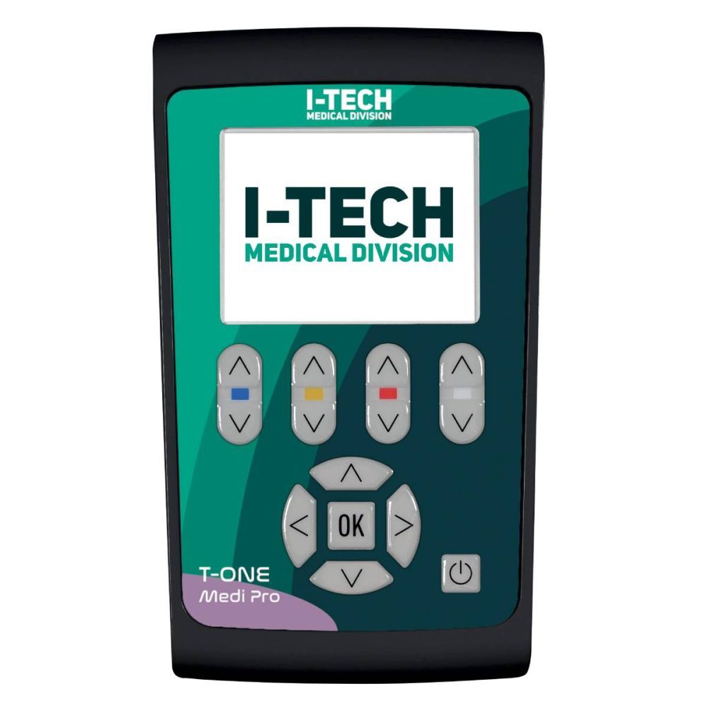 I-Tech T-One Medi Pro Electroestimulador Profesional A 4 Canales Independientes