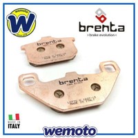 Brenta Sinter BremsbeläGe Hinten Kawasaki GPZ 900 R A1-A2 (ZX900A) 84-89