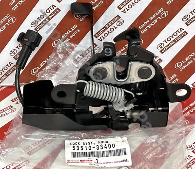 53510-33400 GENUINE OEM TOYOTA LOCK ASSY, HOOD 5351033400