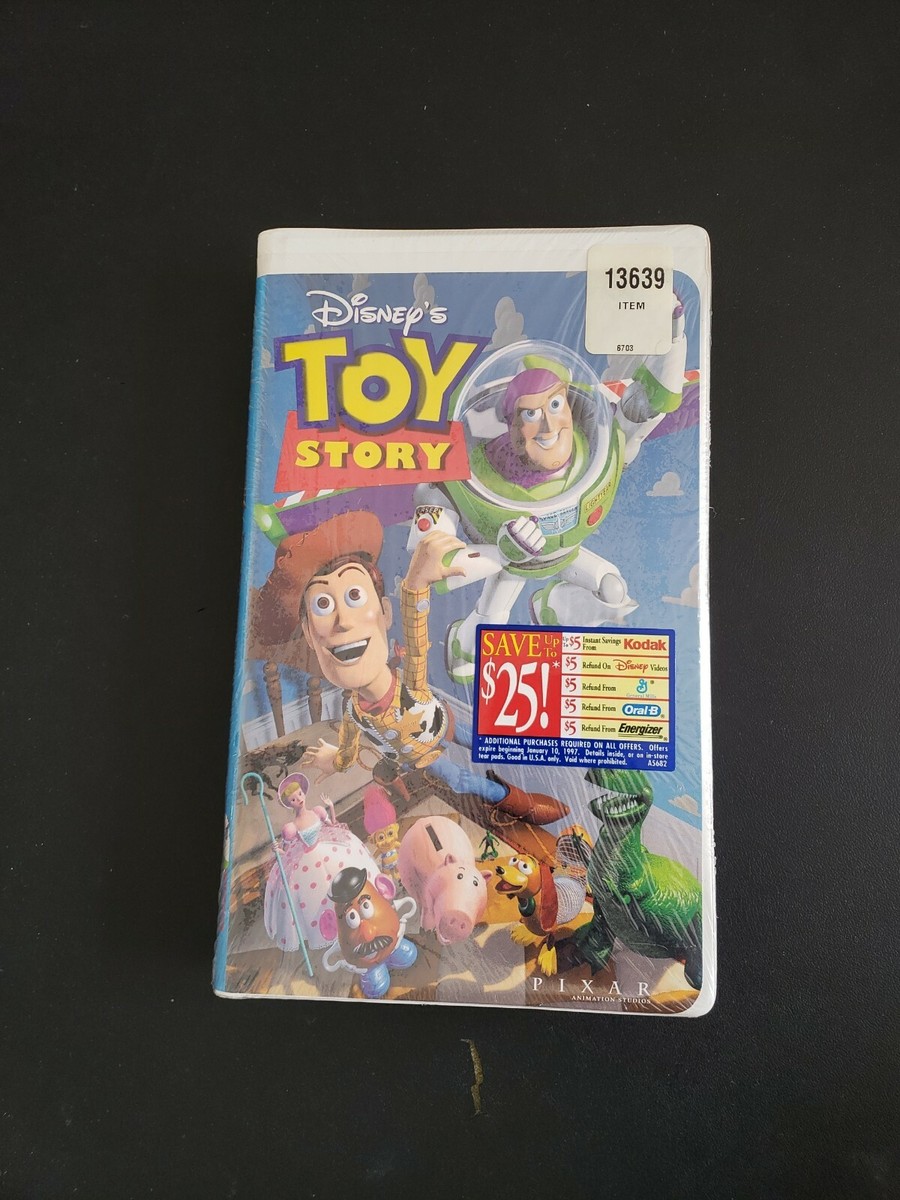 Toy Story (VHS, 1996) # 6703 Walt Disney Pixar Rare Collectible