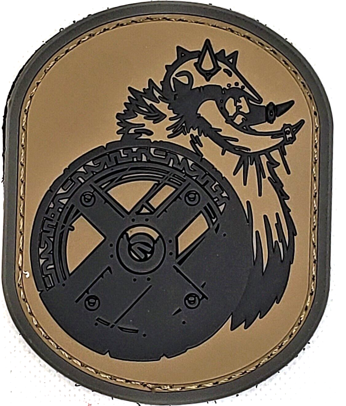 Viking Berserker Morale Patch OCP Desert Velcro Rubber