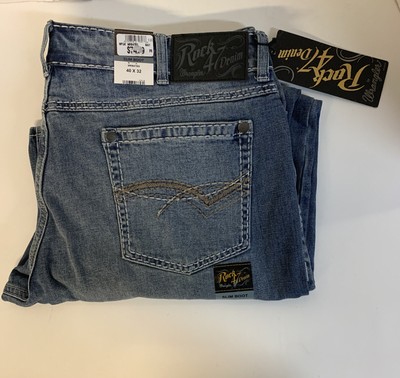 rock 47 denim slim boot