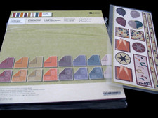 Creative Memories Lot Cottage Monochromatics Lot 12x12 Paper 16 Sheet More