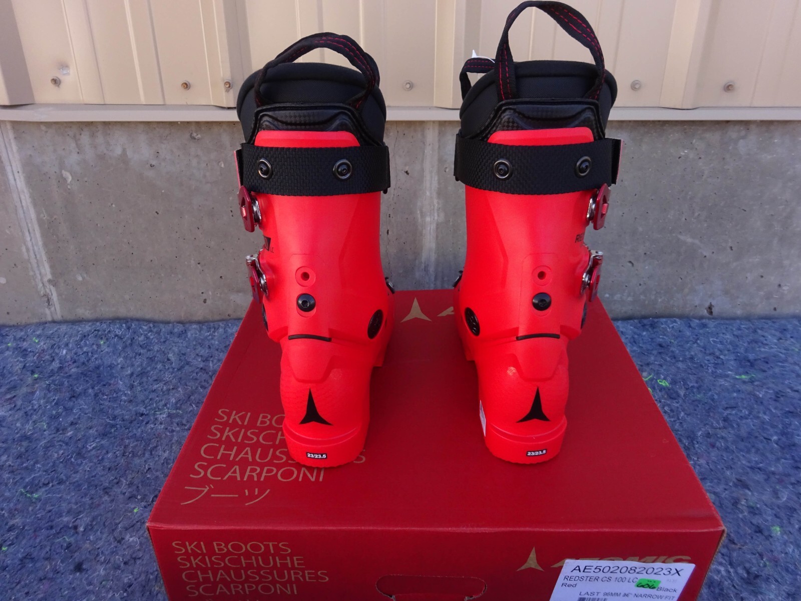 SALOMON Scarponi da sci Atomic Redster CS100 LC 2022 NUOVI! Taglia 23 5