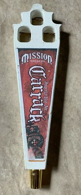 Mission Brewery Carrack Imperial Red Ale 12'' Beer Tap Handle