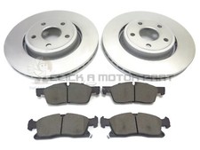 Set 2 dischi e pastiglie freno anteriori nuovi per Jeep Grand Cherokee 3.0 CRD 11-21 (350mm)