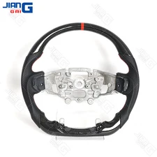 Fit Ford Ranger Raptor Hydro Dip Carbon Fiber Steering Wheel 2024-2025