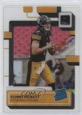 2022 Panini Clearly Donruss Rated Rookie Kenny Pickett #51 12g7