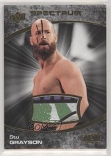 2021 Upper Deck AEW Spectrum Dark Memorabilia 18/25 Stu Grayson #53 0i47